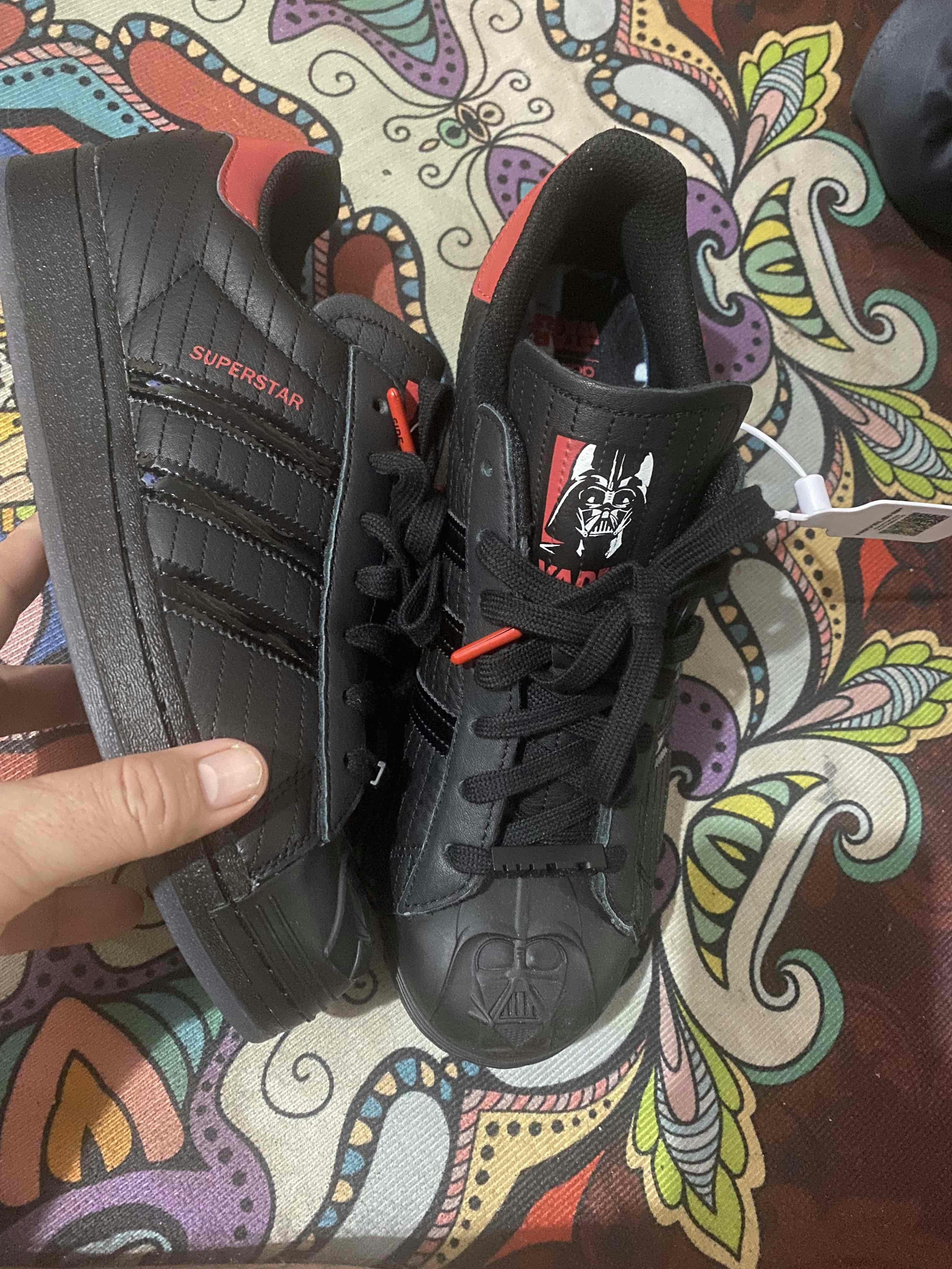 Star Wars x adidas Superstar 'Darth Vader' FX9302 Star Wars x adidas Superstar 'Darth Vader' FX9302